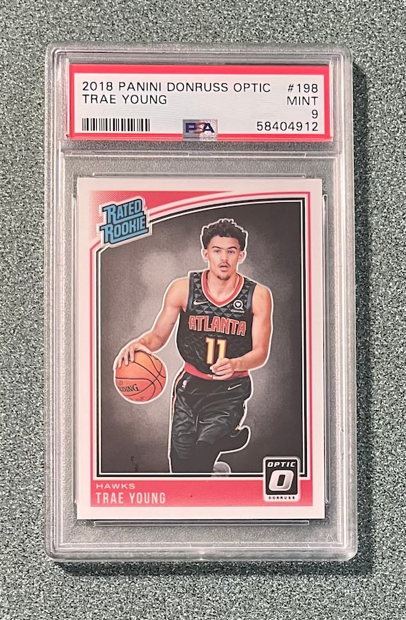 2018-19 Panini Donruss Optic Trae Young PSA 9 Mint Rookie