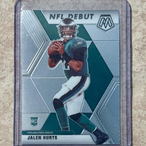 2020 Donruss Mosaic Debut Jalen Hurts RC Philadelphia Eagles Rookie Card