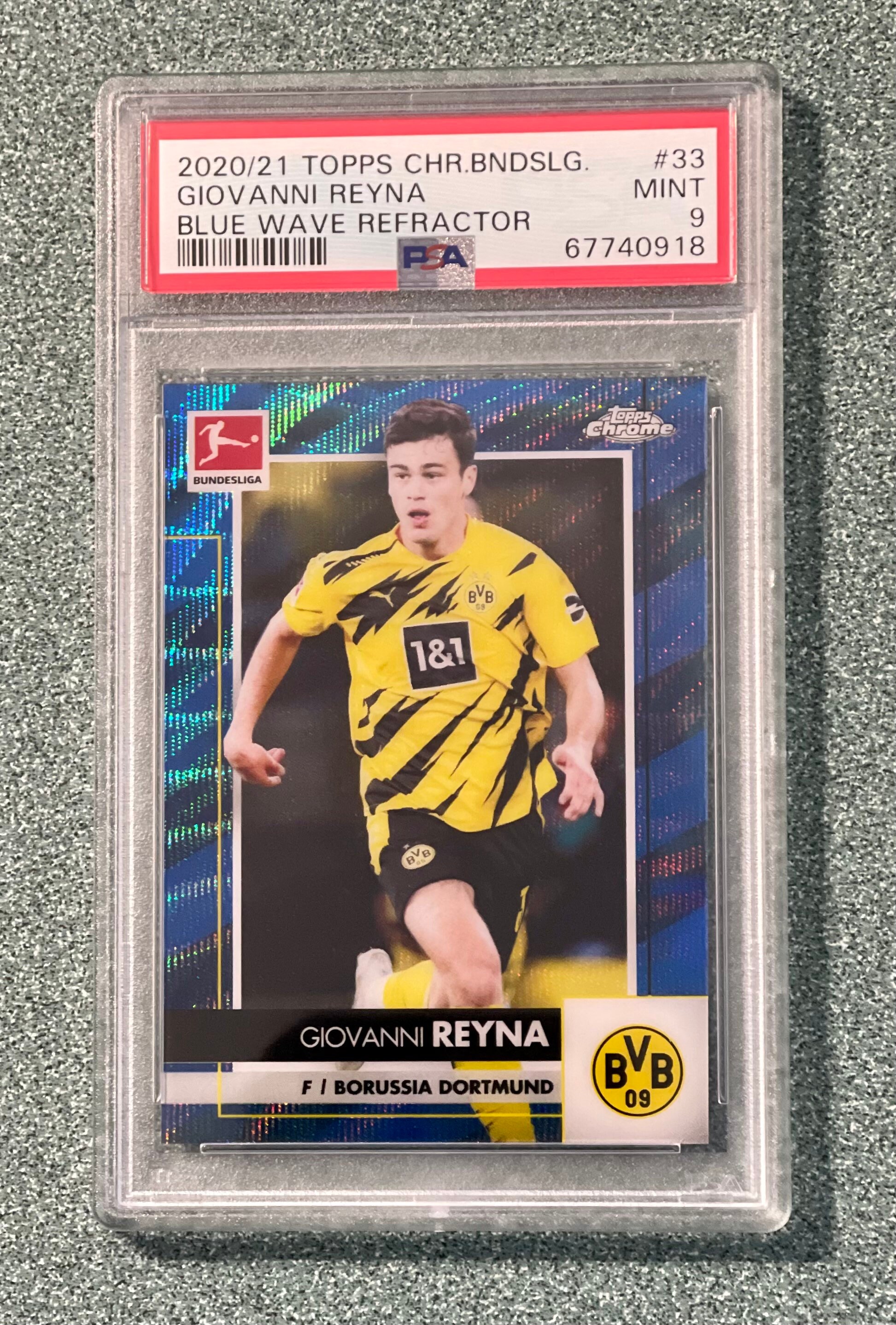 2021 Topps Giovanni Reyna Checklist, Set Info, Buy Boxes, Details