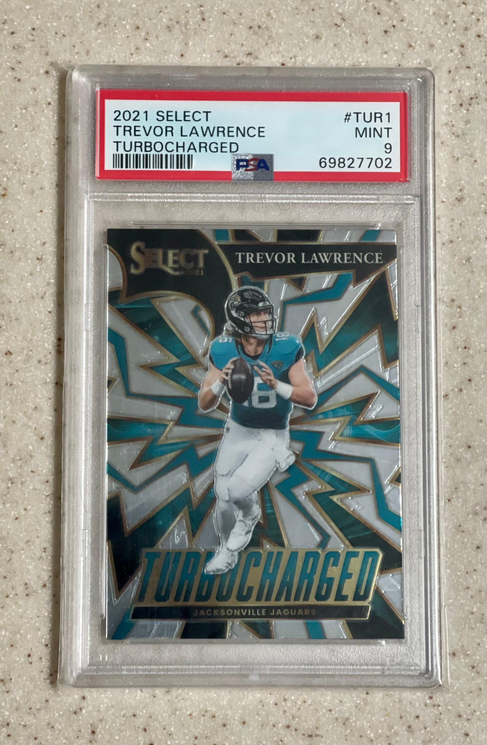 2021 Select Trevor Lawrence RC Turbocharged PSA 9 Mint TUR1 - Etsy