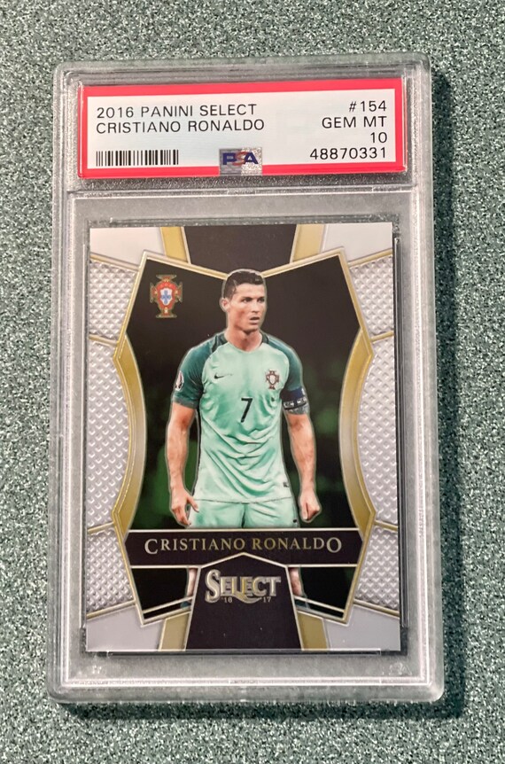 Cristiano Ronaldo 2016 Select #154 Portugal PSA 10 Gem Mint