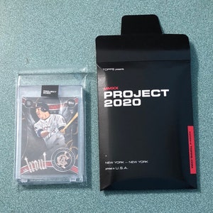 Tarjeta Topps PROYECTO 2020 n.° 51 2011 Mike Trout de Ben Baller