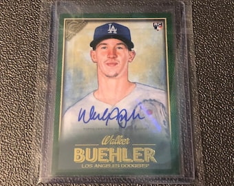 topps mlb five walker Buehler auto 大谷 : 2022 Topps Chrome Pinstriped #P-25 Walker Buehler Los
