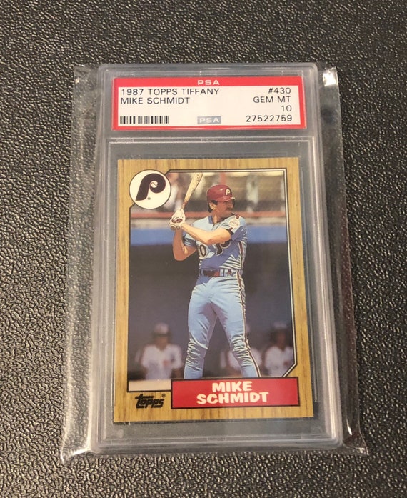 1987 topps mike schmidt all star