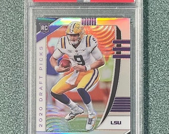 mintページ 2020 Panini Prizm DP, Joe Burrow, Silver Prizm #105 PSA 10