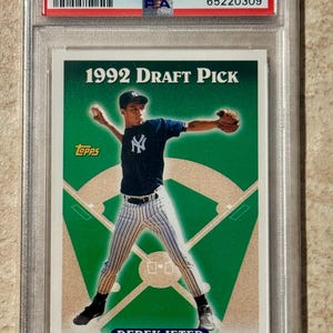 1993 Topps Derek Jeter Rookie Card - PSA 9 Mint