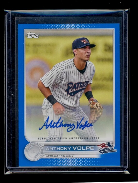 2022 Topps アンソニー・ボルペ プロデビュー ルーキー ブルー オート 