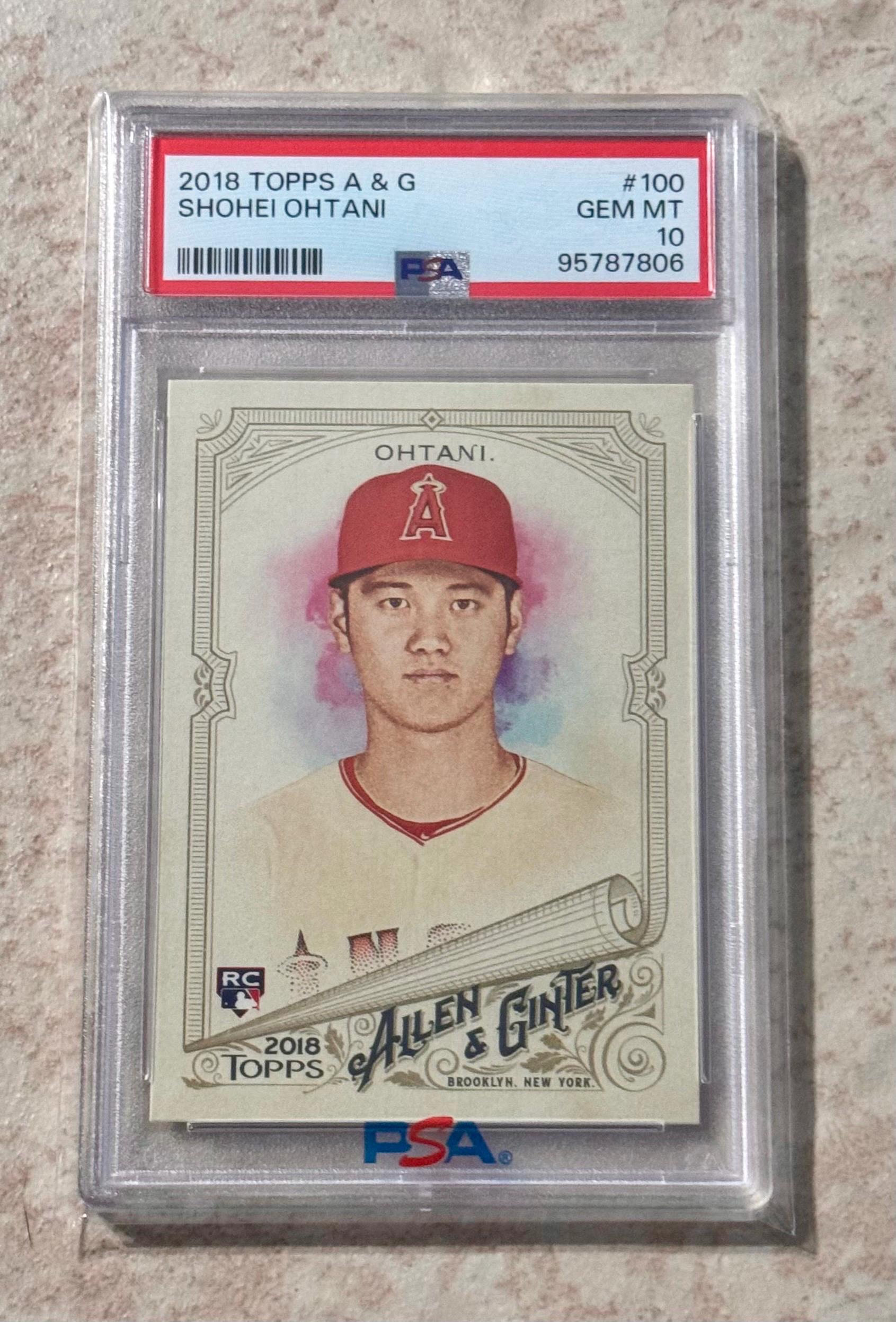 2018 Topps Allen & Ginter Shohei Ohtani Rookie/rc Card #100 2018 Topps Allen & Ginter Shohei Ohtani Rookie/rc Card #100