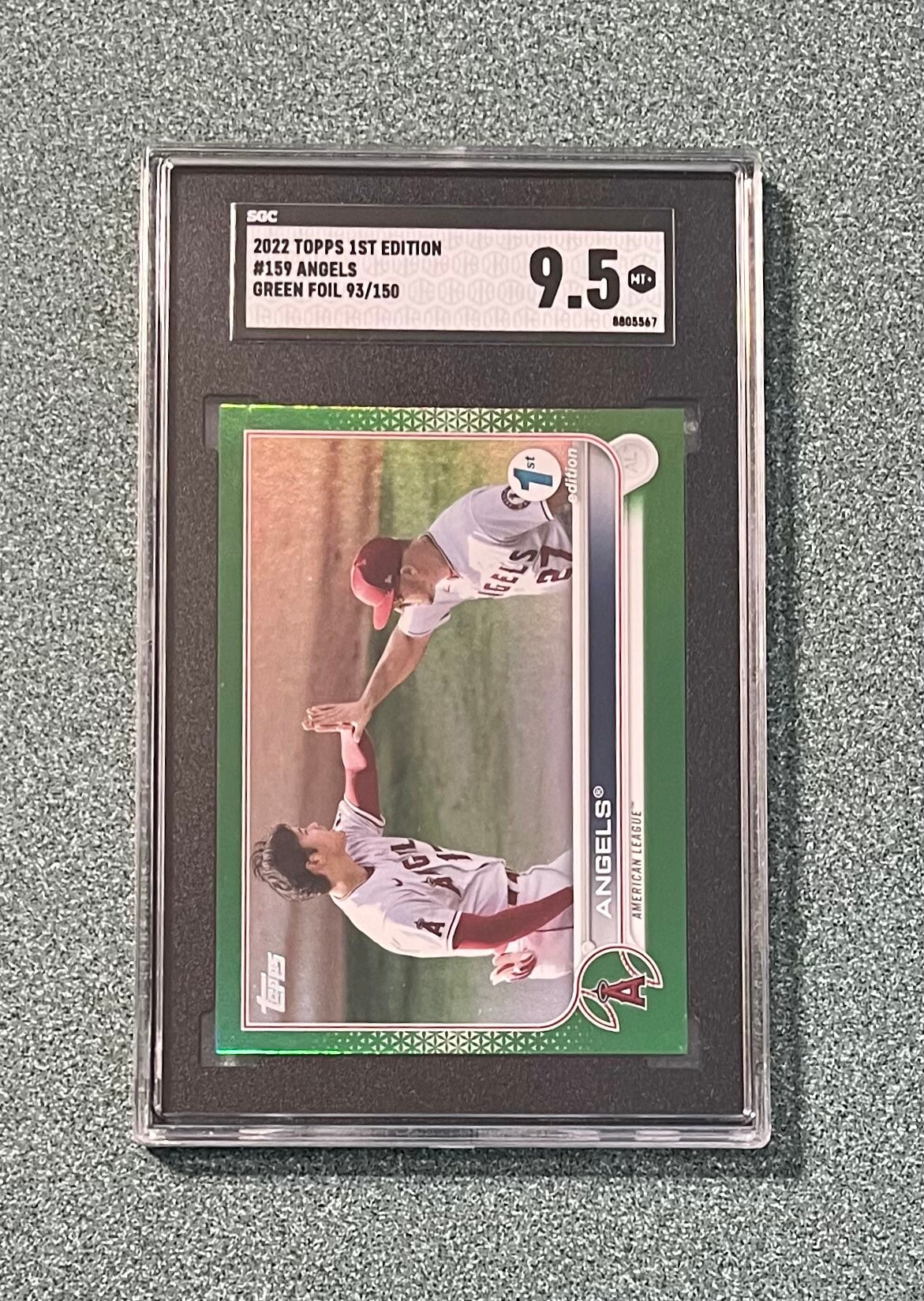 大谷翔平 2022 Topps1st Edition Green Foil 大谷翔平 2022 Topps1st Edition Green Foil