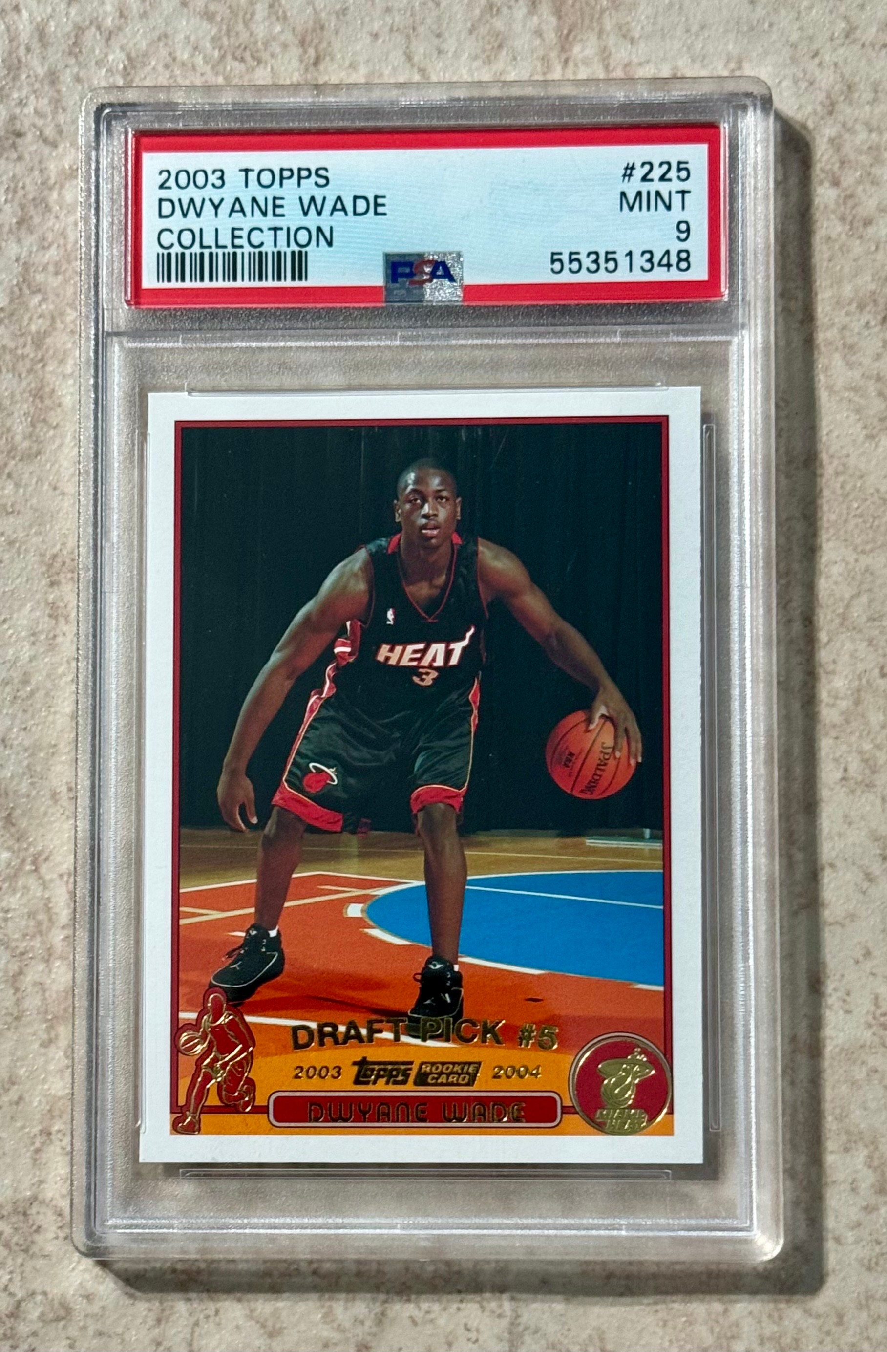 Dwyane Wade Topps Chrome PSA9 ルーキーカード