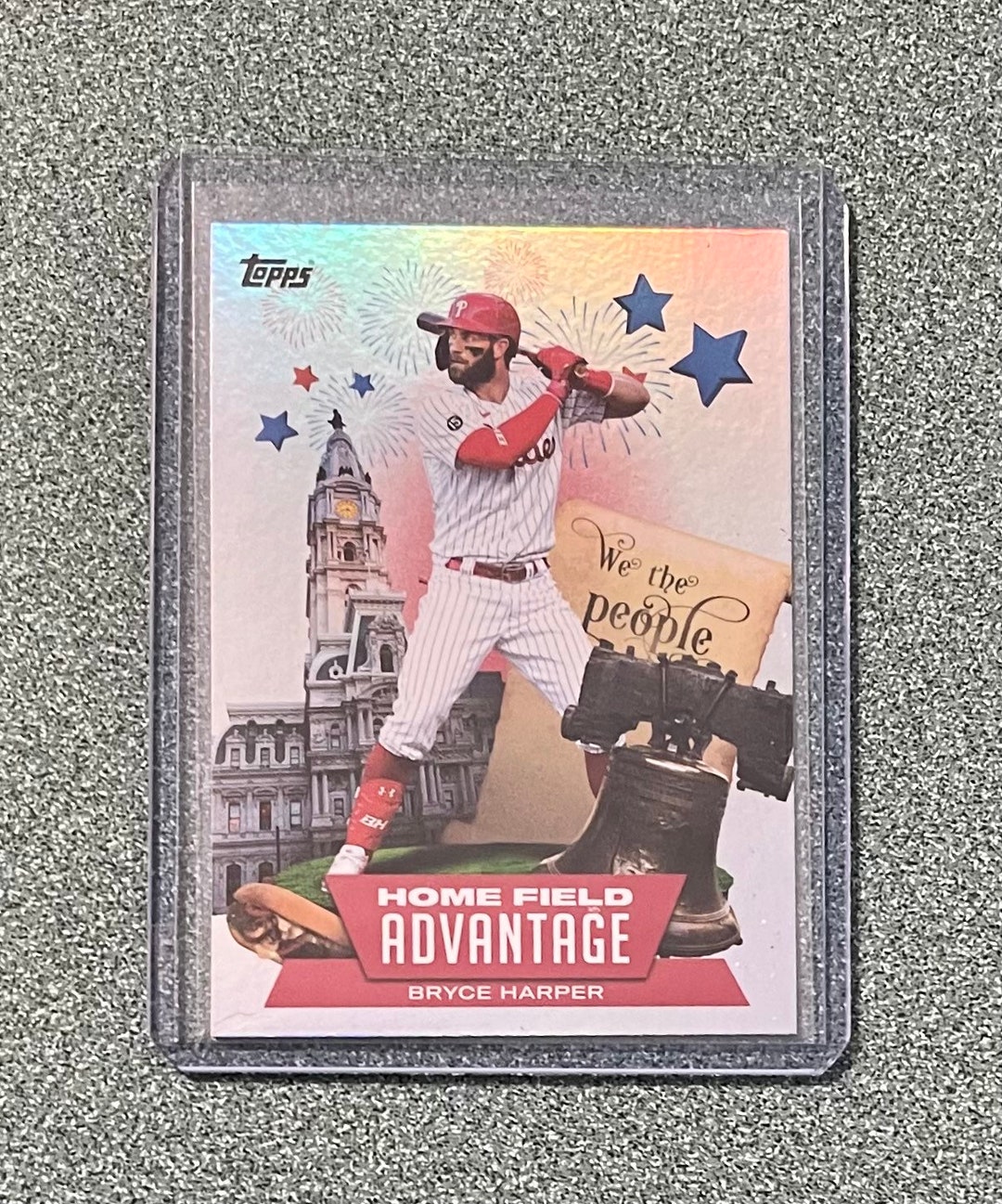 2022 Topps Series 1 Bryce Harper Home Field Advantage SP