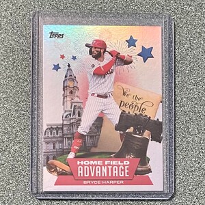 2022 Topps Series 1 Bryce Harper Home Field Advantage SP Case Hit Phillies HA-3