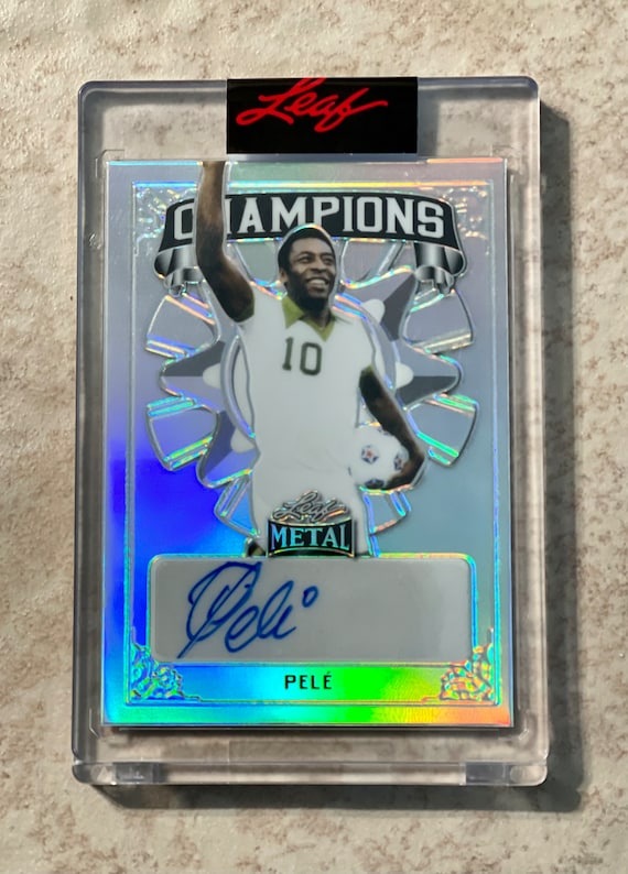 PELE 2022 Leaf Soccer Silver Refractor #C-P1 Factory Sealed