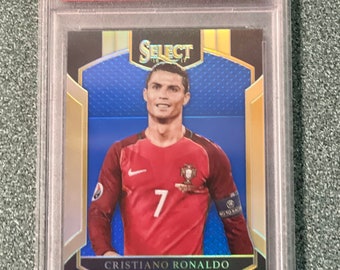 2016 Panini Select Soccer Portugal Cristiano Ronaldo 1 PSA 9 Mint 
