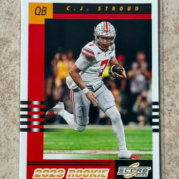 C.J. Stroud, Houston Texans/Ohio State, 2023 Score Football RC