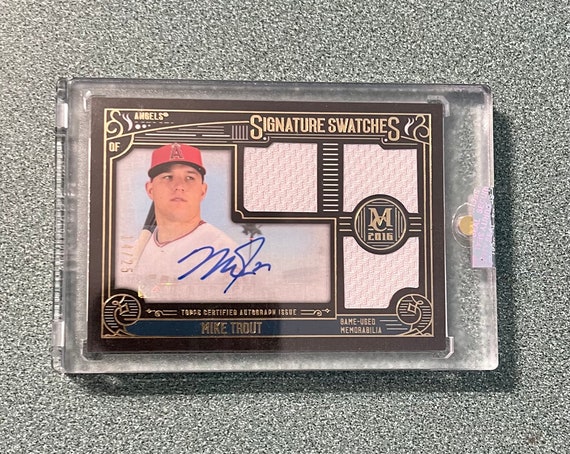 TOPPS SIGNATURE SWATCHES