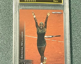 Serena Williams 2003 Net Pro Rookie Cards #2 Graded ASG 9 NM