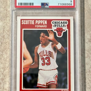 1989 Fleer Scottie Pippen #23 PSA 9 MINT Chicago Bulls