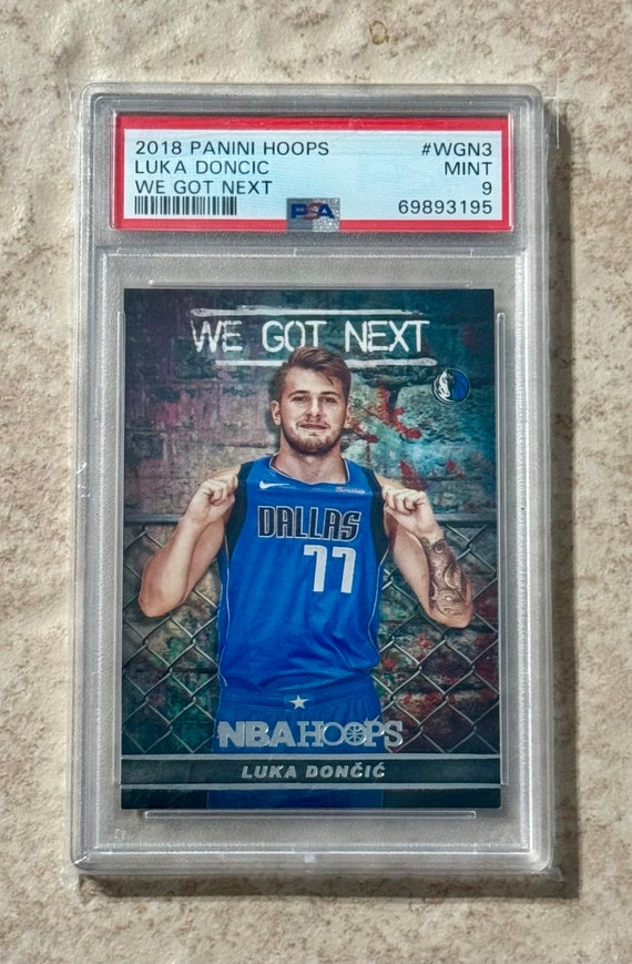 2018-19 Hoops Luka Doncic We Got Next PSA 9 Mint Rookie RC - Etsy 