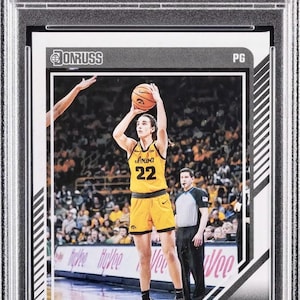 2024 Panini Caitlin Clark Collection Donruss #5 Caitlin Clark Rookie RC PSA 9 Mint