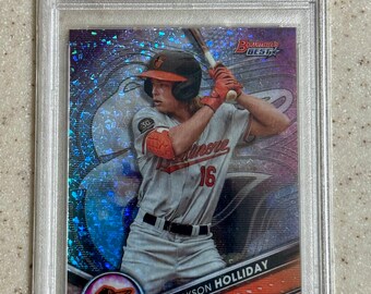 2022 Bowman Chrome Prospects Jackson Chourio PSA 9 Mint BCP79 1st 