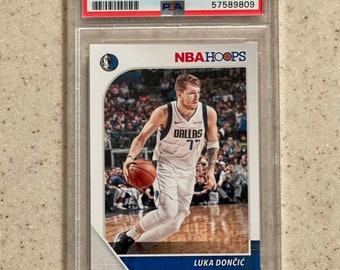 2019-20 Panini NBA Hoops #39 Luka Doncic Dallas Mavericks 2019-20 Panini NBA Hoops #39 Luka Doncic Dallas Mavericks