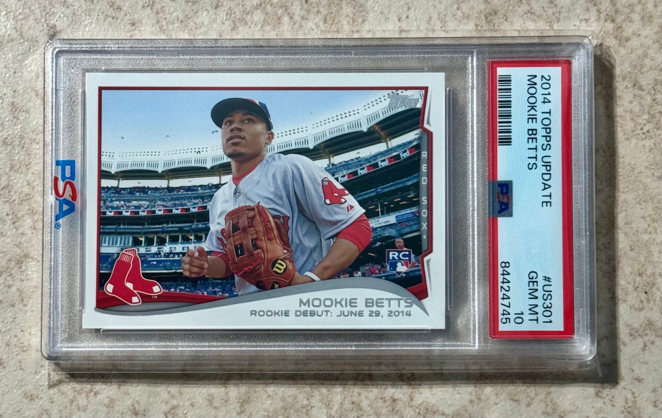 Hobby Box Mookie Betts Boston Red Sox 2014 Topps Update RC Rookie