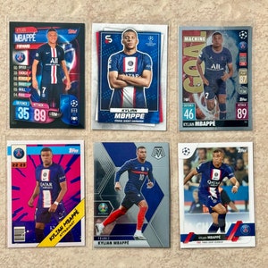 Kylian Mbappe - Scoring Phenom - Card Lot of 6