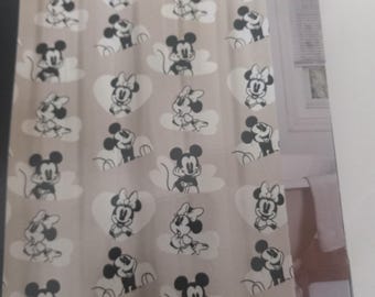 Disney Mickey And Minnie Mouse 13pc Shower Curtain Set