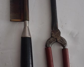 Vintage Hair Straightener and Curling Iron