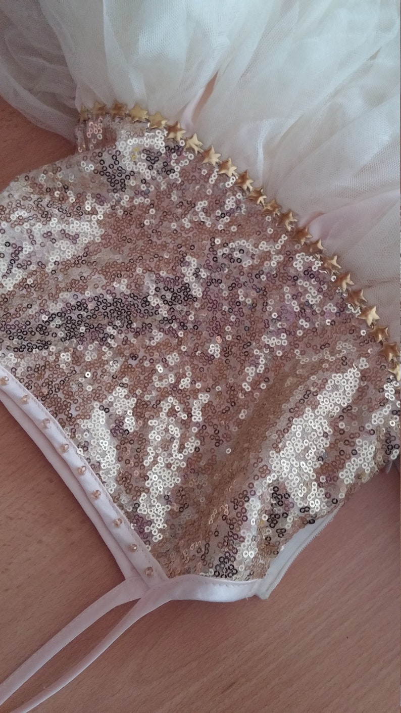 Princess girl dress tutu girl dress sequins dress dress ballerina dancer dress birthday dress sequins beads-mother daughter gift