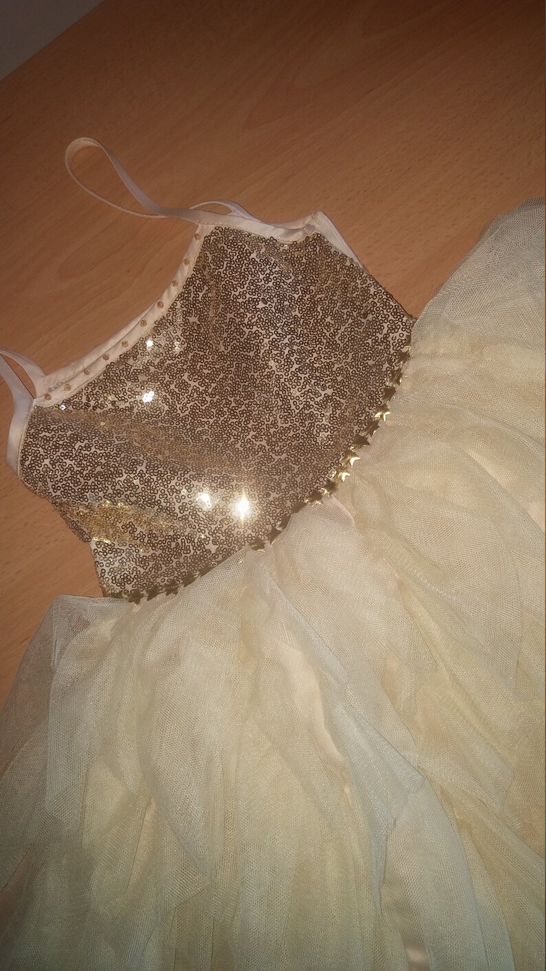 Princess girl dress tutu girl dress sequins dress dress ballerina dancer dress birthday dress sequins beads-mother daughter gift