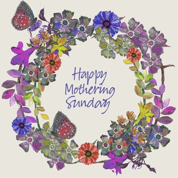 Mothering Sunday greetings card