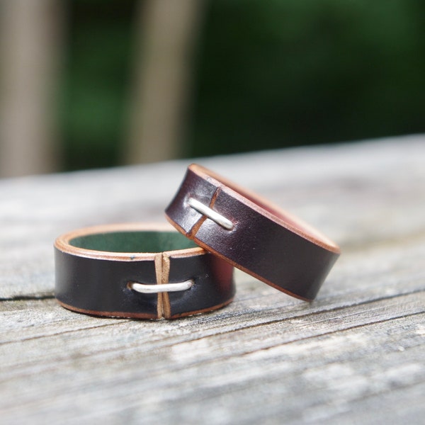 Shell Cordovan and silver band