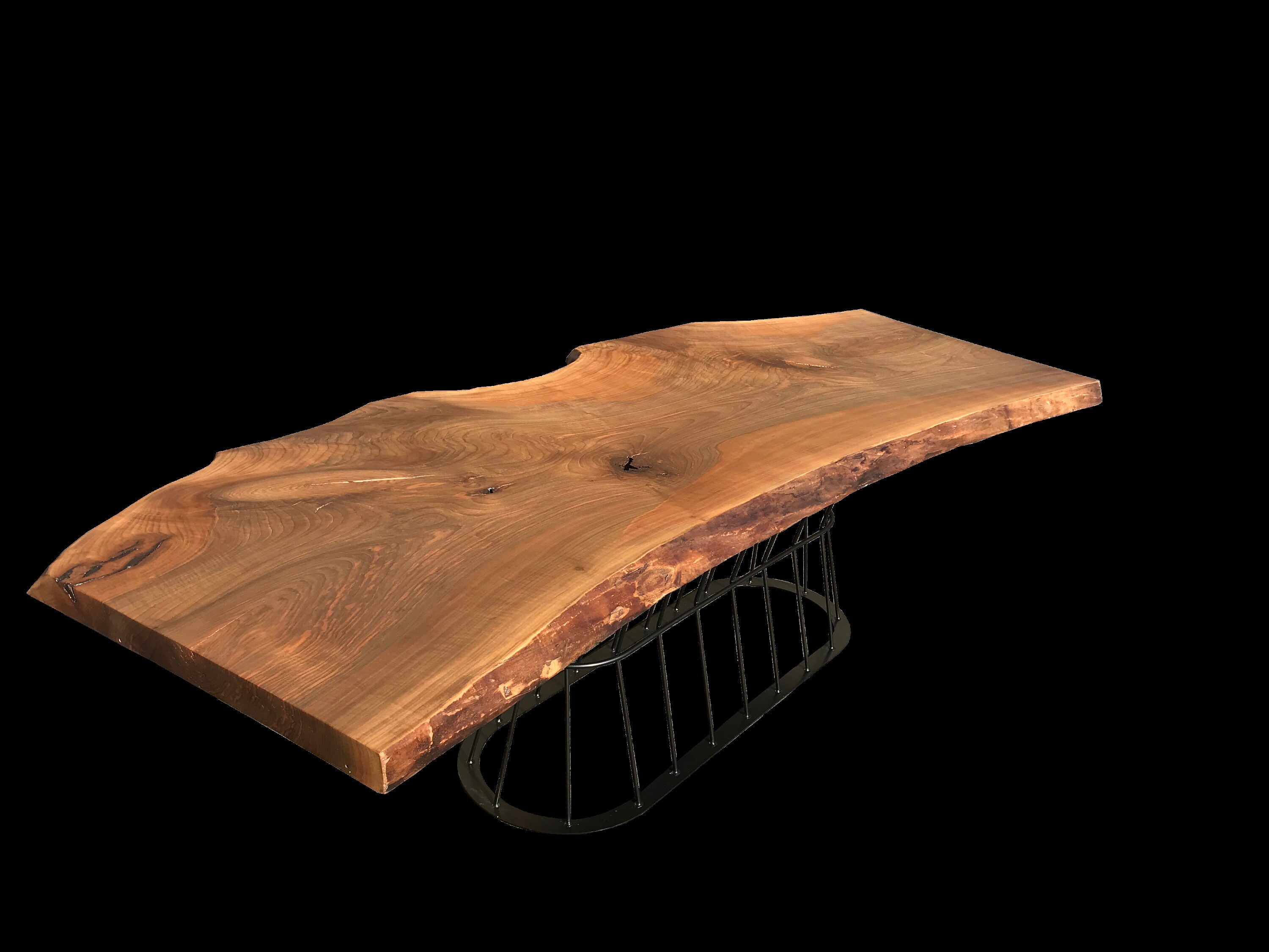 WALNUT TABLE TOP TREE DISC - Etsy