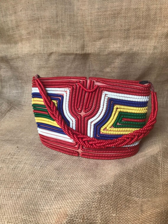 1940's 1950's Telephone Cord Purse/ Plastic coil b
