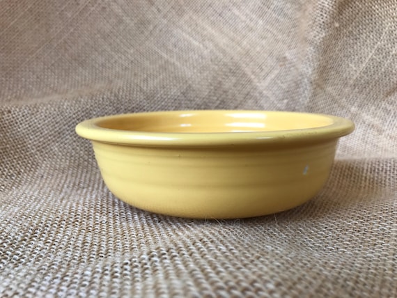 Vintage Fiesta Berry Bowl Yellow