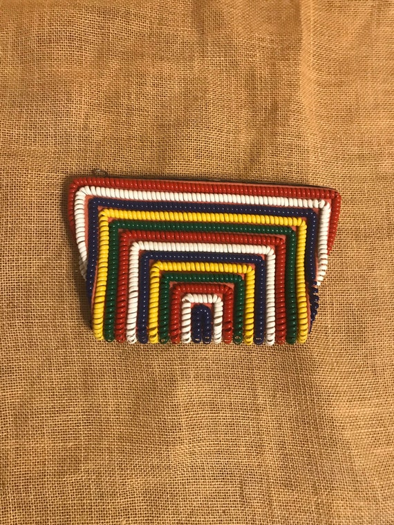 1940's 1950's Telephone Cord Purse/ Plastic coil c