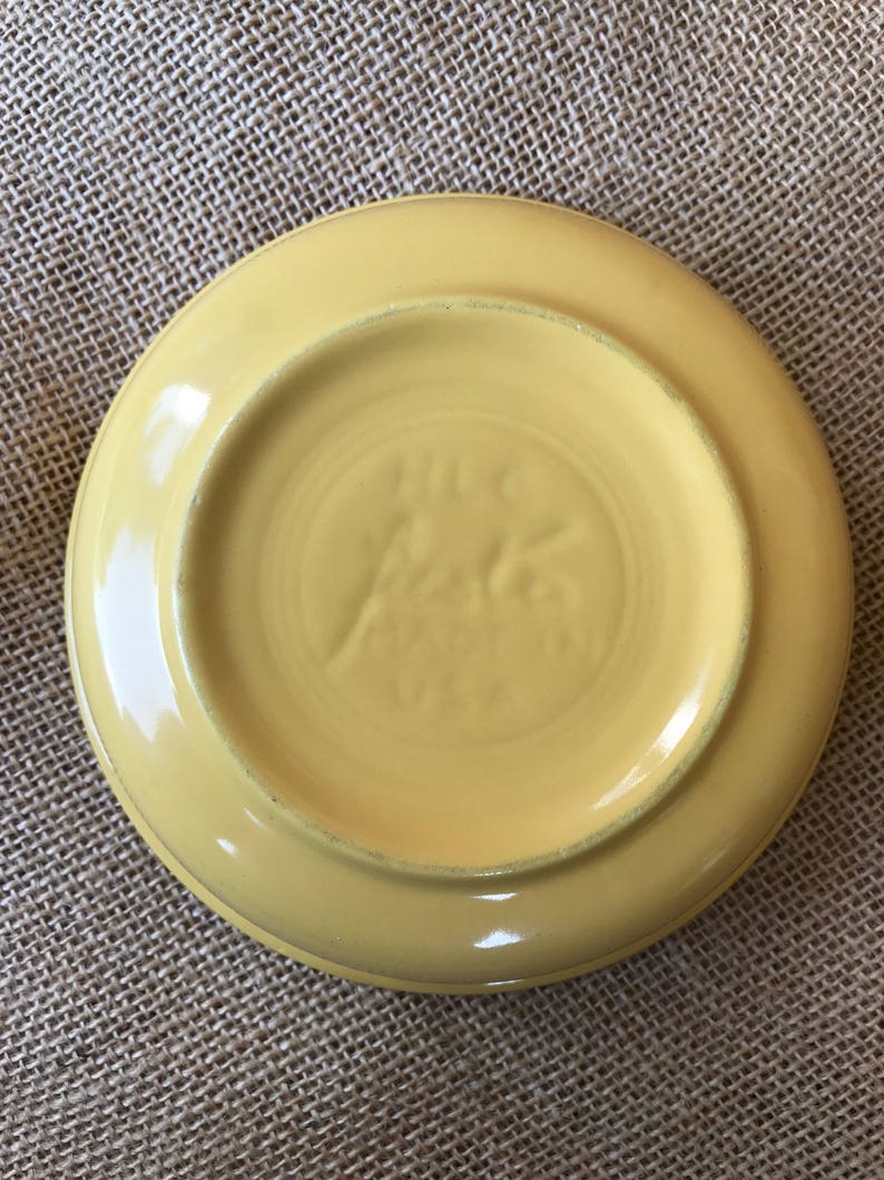 Vintage Fiesta Berry Bowl Yellow