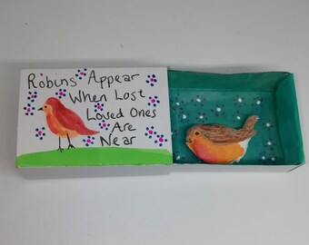 Robin Bird Memorial Graveside Plaque Ornamental Gift Engraved with a Special Sympathetic Verse A Personalised Remembrance Grave Decoration Stone//Sign for your Special Ones Dad