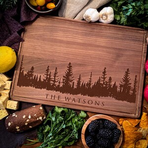 Personalized Cutting Board Gift | Custom Charcuterie Board | Engraved Cheese Board | Wedding Gift for Couple | Housewarming or Closing Gift