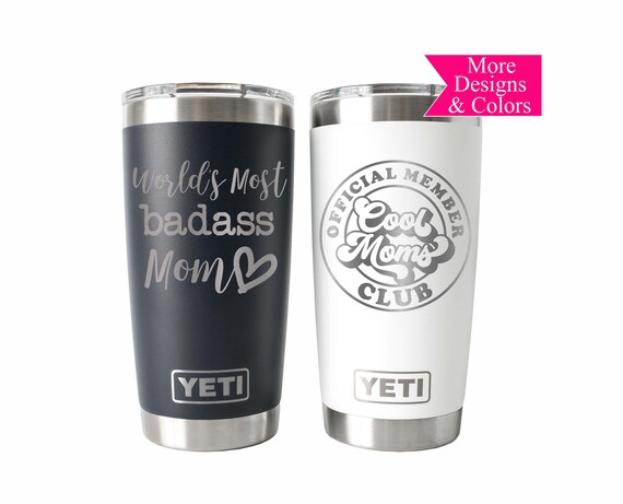 Laser Engraved YETI® or Polar Camel Tumbler Personalized with Name