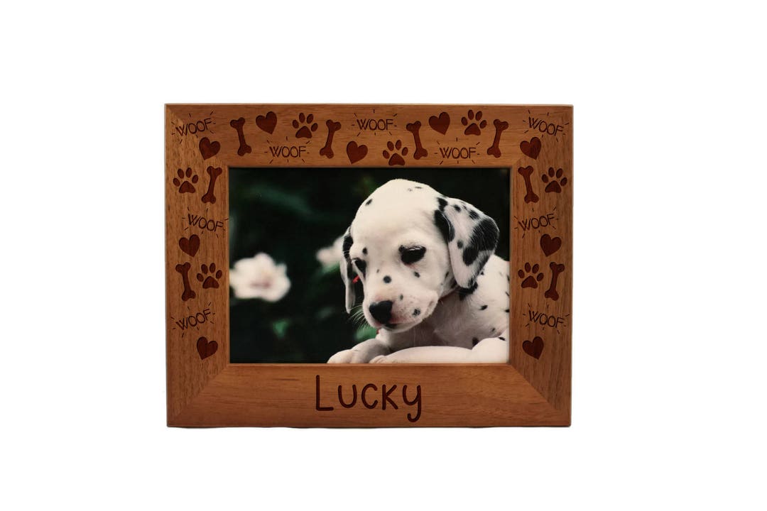 Personalized Picture Frame, Dog Picture Frame, Pet Picture Frame