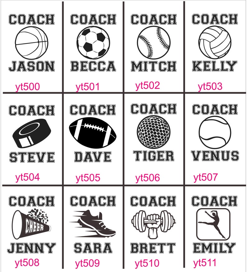 Personalized Coach Yeti® Tumbler, 20 OZ Tumbler, Basketball Coach Mug, Stainless Steel Mug, Vollyball Coach Appreciation Gift, Polar Camel