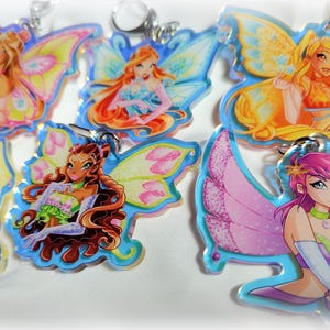 Wings Fairy Enchanting Holo Charm