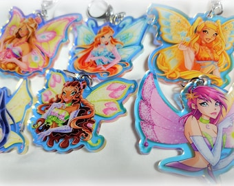 Wings Fairy Enchanting Holo Charm