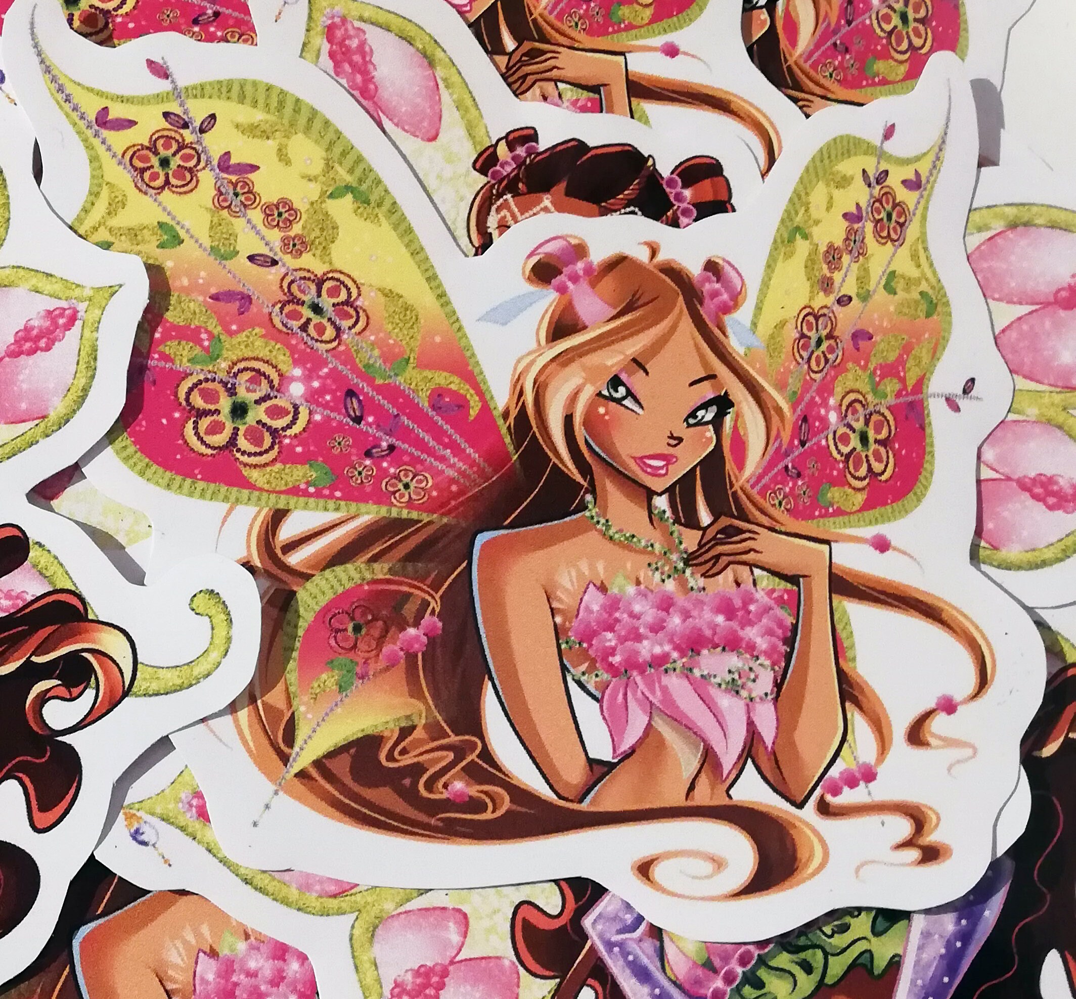 Winx Club Sticker Set 2 Fanart Etsy Australia