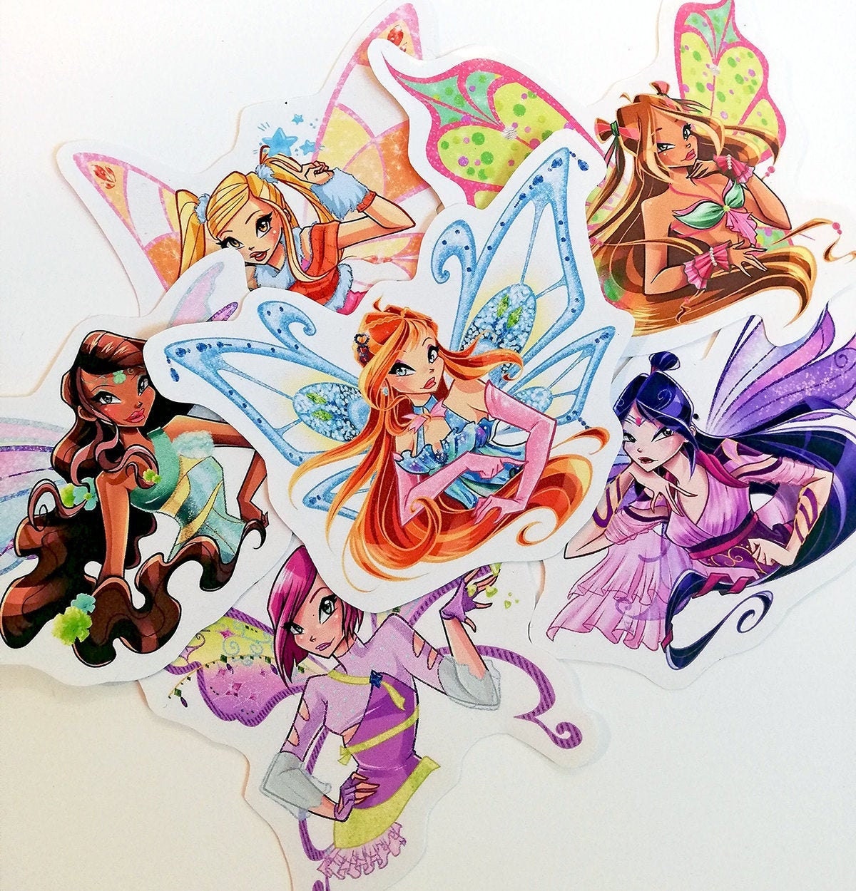 Winx Club Sticker Set | Etsy