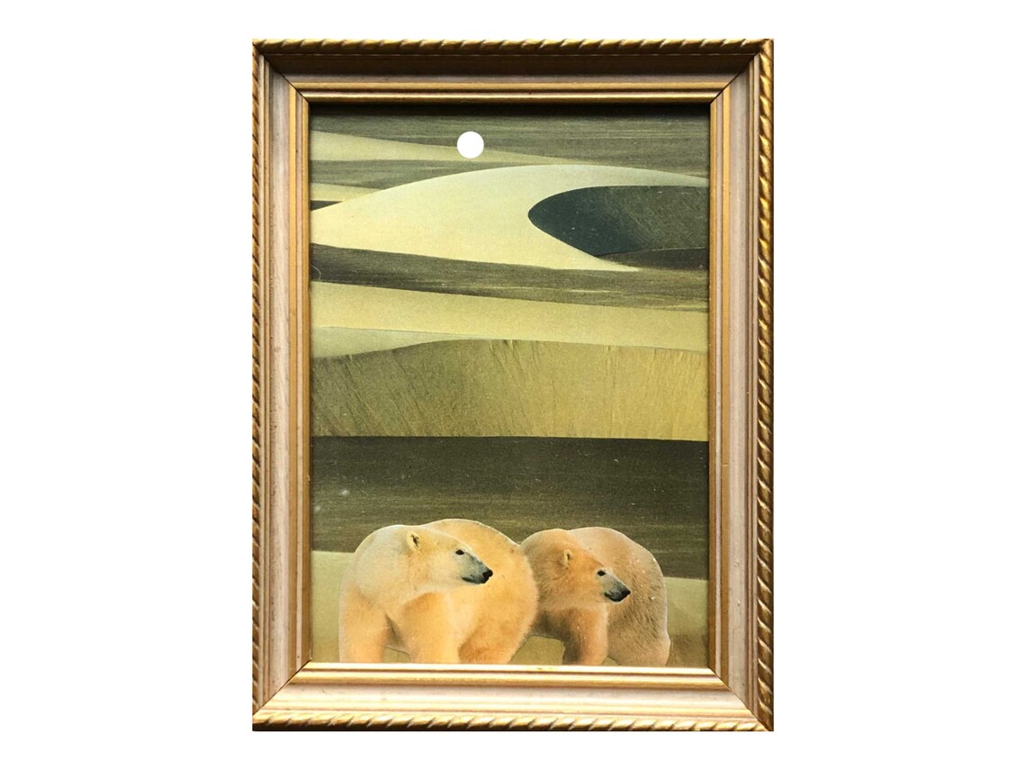 Whimsical Animal Collage Art, Animal Art for Home Decor, Abstract Animal Collage Art, Colorful