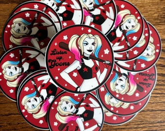 Hot Girl Harley vinyl sticker